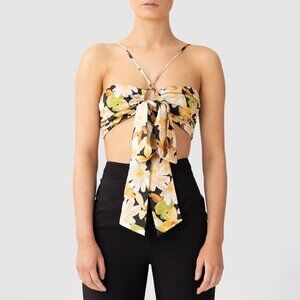 Finders Keepers Finders Keepers Lamour Bodice Top Black Floral